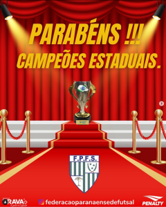 PARABÉNS CAMPEÕES ESTADUAIS!!!